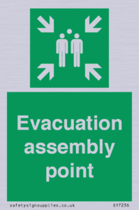 Evacuation assembly point