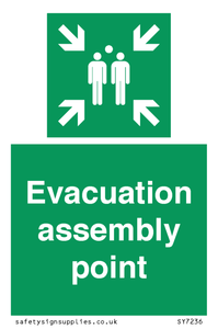Evacuation assembly point