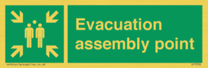Evacuation assembly point