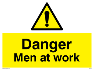 danger men at work
