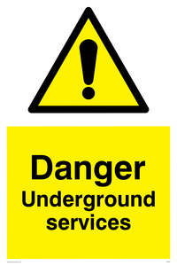 danger underground services