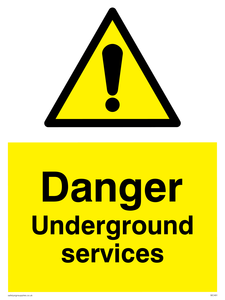 danger underground services