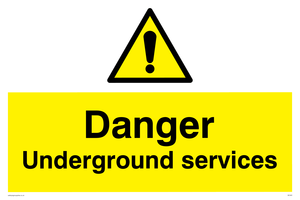 danger underground services