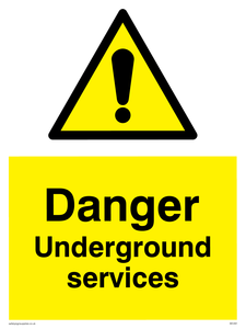 danger underground services