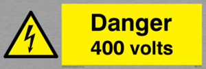 Danger 400 volts