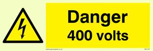 Danger 400 volts
