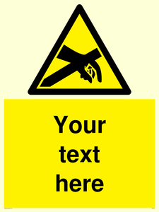 Custom Anti-Static Warning Sign
