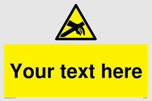 Custom Anti-Static Warning Sign