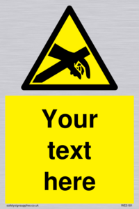 Custom Anti-Static Warning Sign