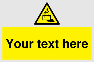 Custom Battery Charging Sign