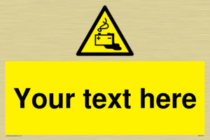 Custom Battery Charging Sign