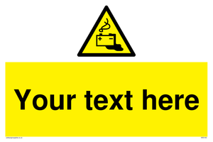 Custom Battery Charging Sign 