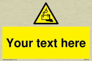 Custom Battery Charging Sign