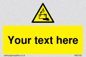 Custom Battery Charging Sign