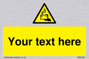 Custom Battery Charging Sign