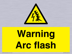 Warning Arc flash