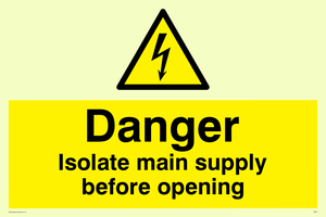 Isolate main supply