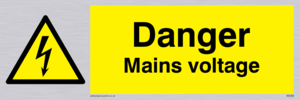 danger mains voltage