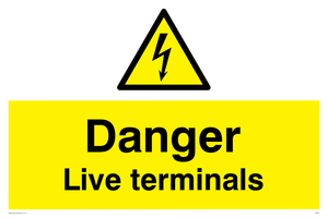 danger live terminals