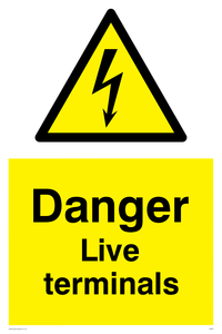 danger live terminals