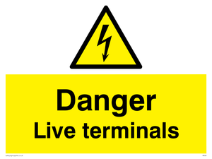 danger live terminals