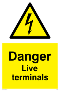 danger live terminals