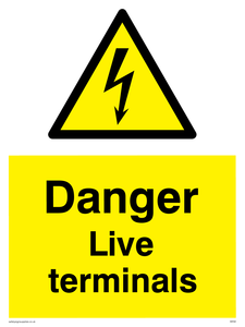 danger live terminals