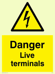 danger live terminals