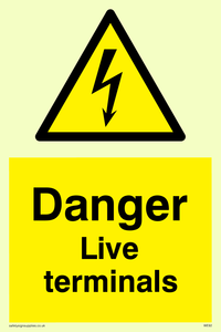 danger live terminals