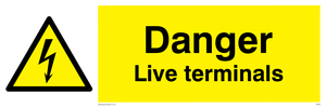 danger live terminals