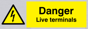 danger live terminals