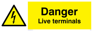 danger live terminals