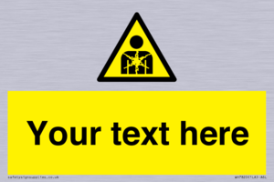 Custom Warning substance or mixture presenting a health hazard