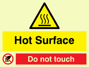 Hot Surface. Do not touch