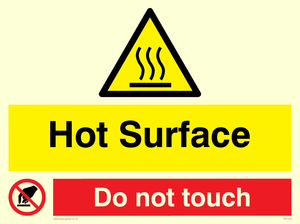 Hot Surface. Do not touch