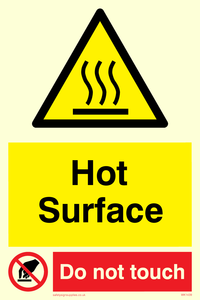 Hot Surface. Do not touch