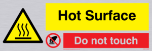 Hot Surface. Do not touch