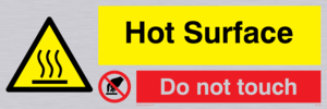 Hot Surface. Do not touch