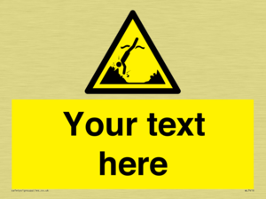 Custom Warning submerged objects