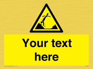 Custom Warning submerged objects