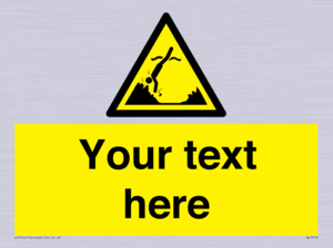 Custom Warning submerged objects