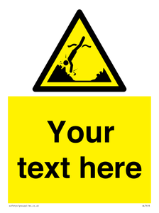 Custom Warning submerged objects