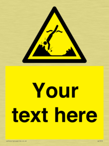 Custom Warning submerged objects