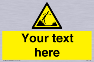 Custom Warning submerged objects