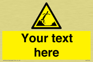 Custom Warning submerged objects