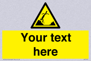 Custom Warning submerged objects