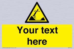 Custom Warning submerged objects