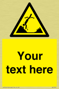 Custom Warning submerged objects