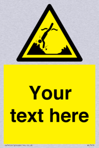 Custom Warning submerged objects