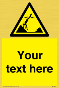 Custom Warning submerged objects